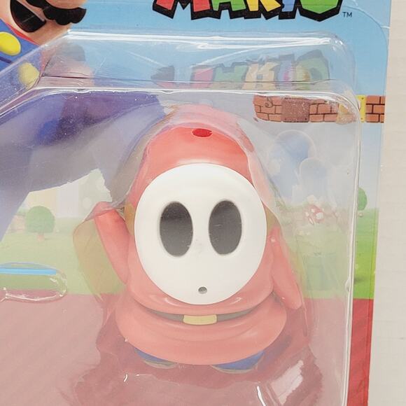 NEW Jakks Pacific 91438 World of Nintendo 4" Mario SHY GUY W/PROPELLER Figure - Picture 4 of 16